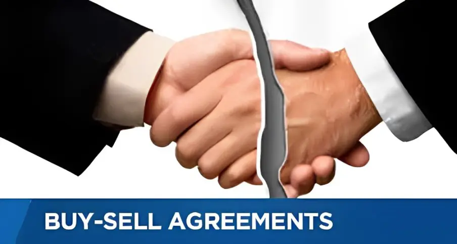 Broken handshake: buy-sell agreements.